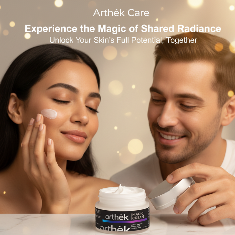Arthék Magic Cream | Alpha Arbutin • Lactic Acid • Stearic Acid | Dark Spots & Uneven Tone Care (50g)
