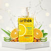 Arthék Vitamin C Face Wash for Brightening & Anti-Pigmentation | Fades Dark Spots, Boosts Collagen & Pollution Defense | With Turmeric & Aloe Vera | For All Skin Types 250ml