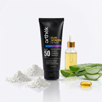 Arthék Care Ultra-Light Sunscreen Gel SPF 50 PA+++ | Broad Spectrum UVA & UVB Protection | Non-Greasay, Matte Finish & No White Cast - 50g