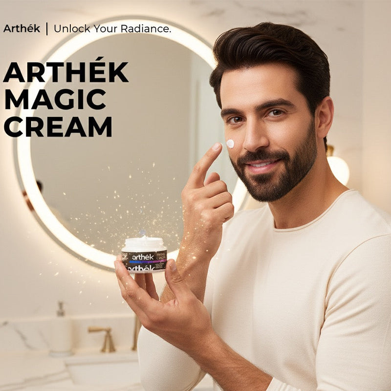 Arthék Magic Cream | Alpha Arbutin • Lactic Acid • Stearic Acid | Dark Spots & Uneven Tone Care (50g)