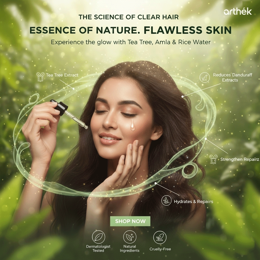 Arthék Face Serum with Niacinamide & Salicylic Acid | Acne Control, Oil Control & Pore Minimizer (30ml)