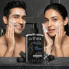 Arthék Activated Charcoal Face Wash for Men & Women | Deep Pore Cleansing & Oil Control | Removes Blackheads, Dirt & Pollution | Infused with Vitamin E | Paraben Free - 250ml